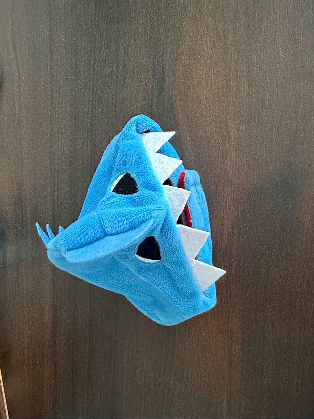 Shark head for small dog